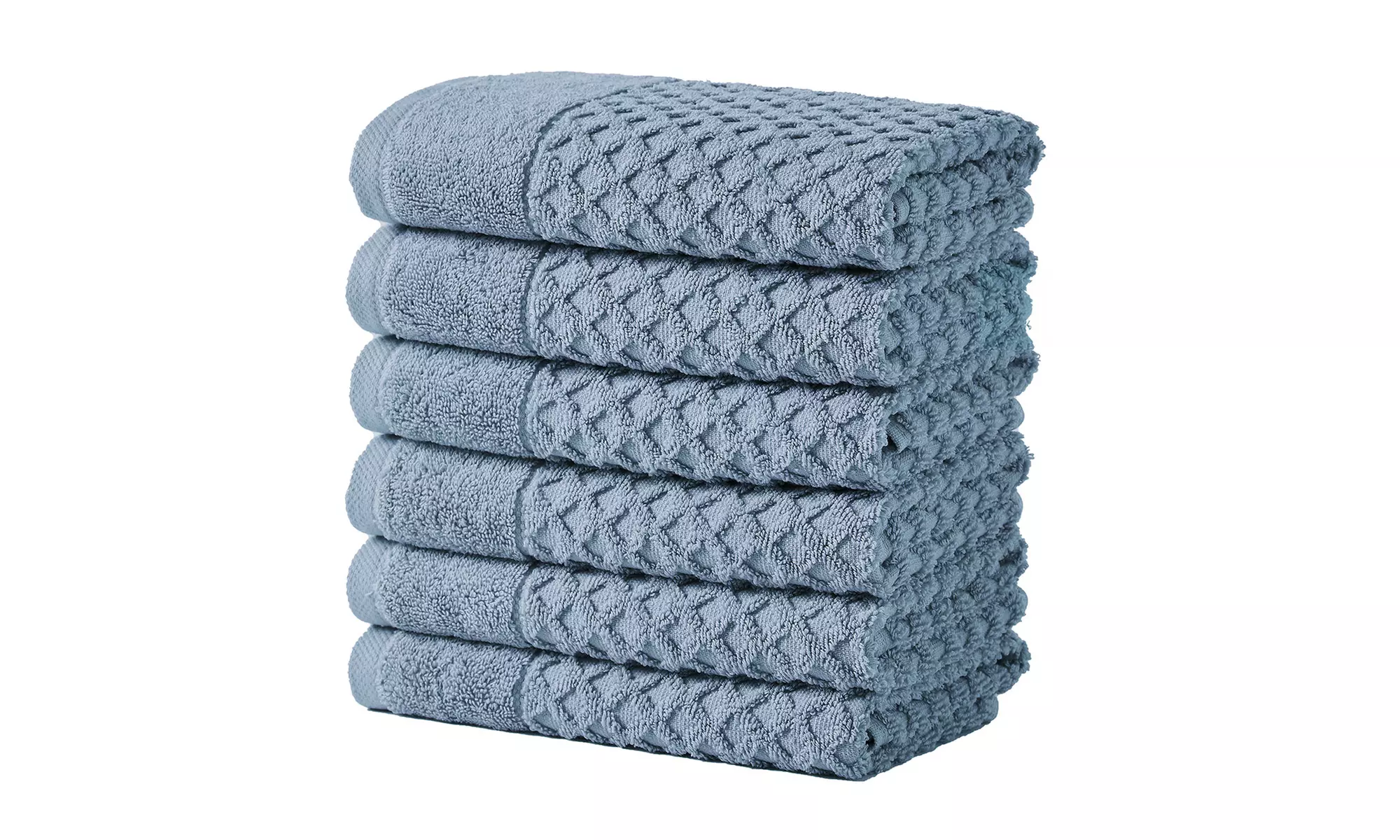 Ultra-Soft 100% Cotton Diamond Waffle Bath Towels