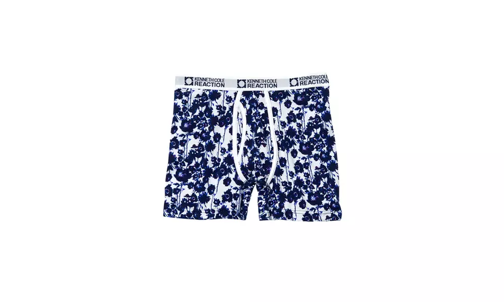 KENNETH COLE REACTION Printed Boxer Brief - Primary Image