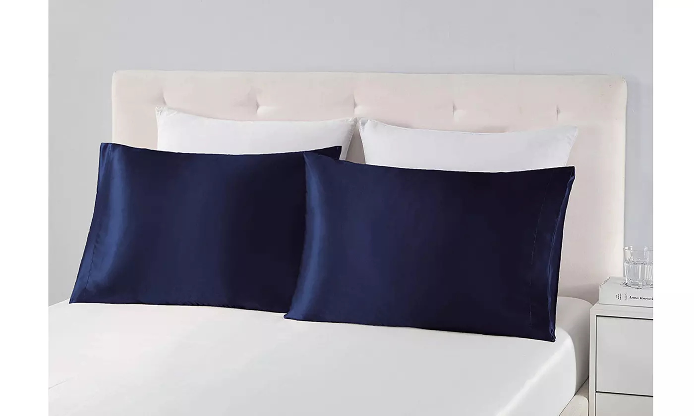  2-4 Pack Bridal Satin Hair Care Pillowcases Case for Hair Skin