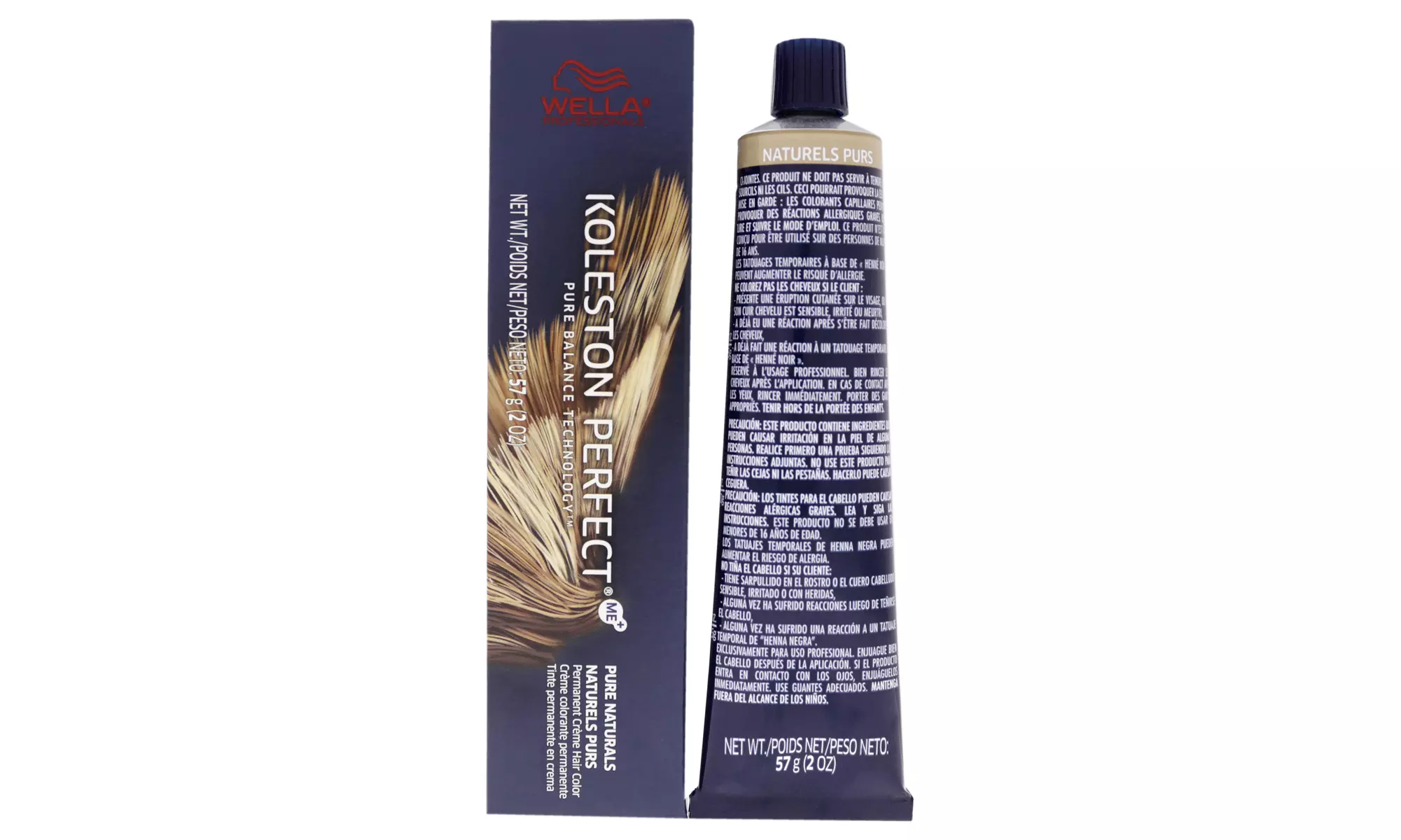 Koleston Perfect Permanent Creme Hair Color - 5-0 Light Brown-Natural Wella 2 oz - Primary Image