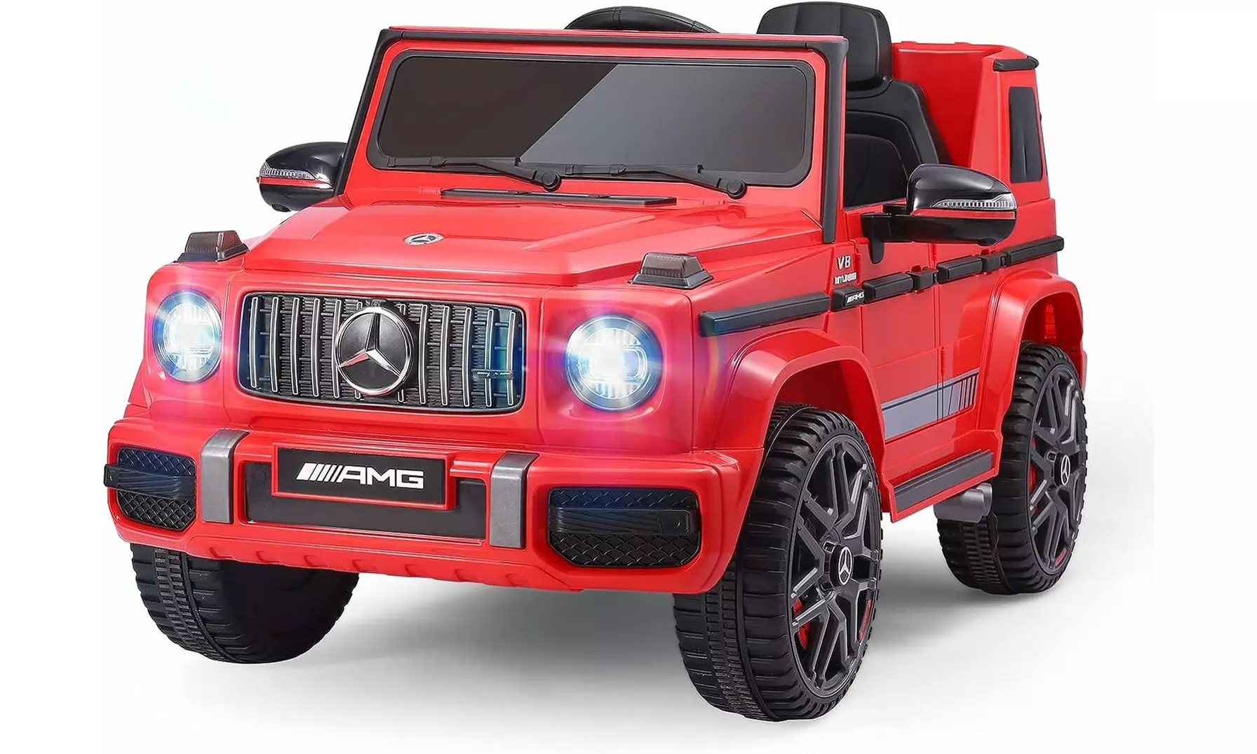 Licensed Kids Ride on Car with Parent Control, Wireless Music, 12V - Primary Image