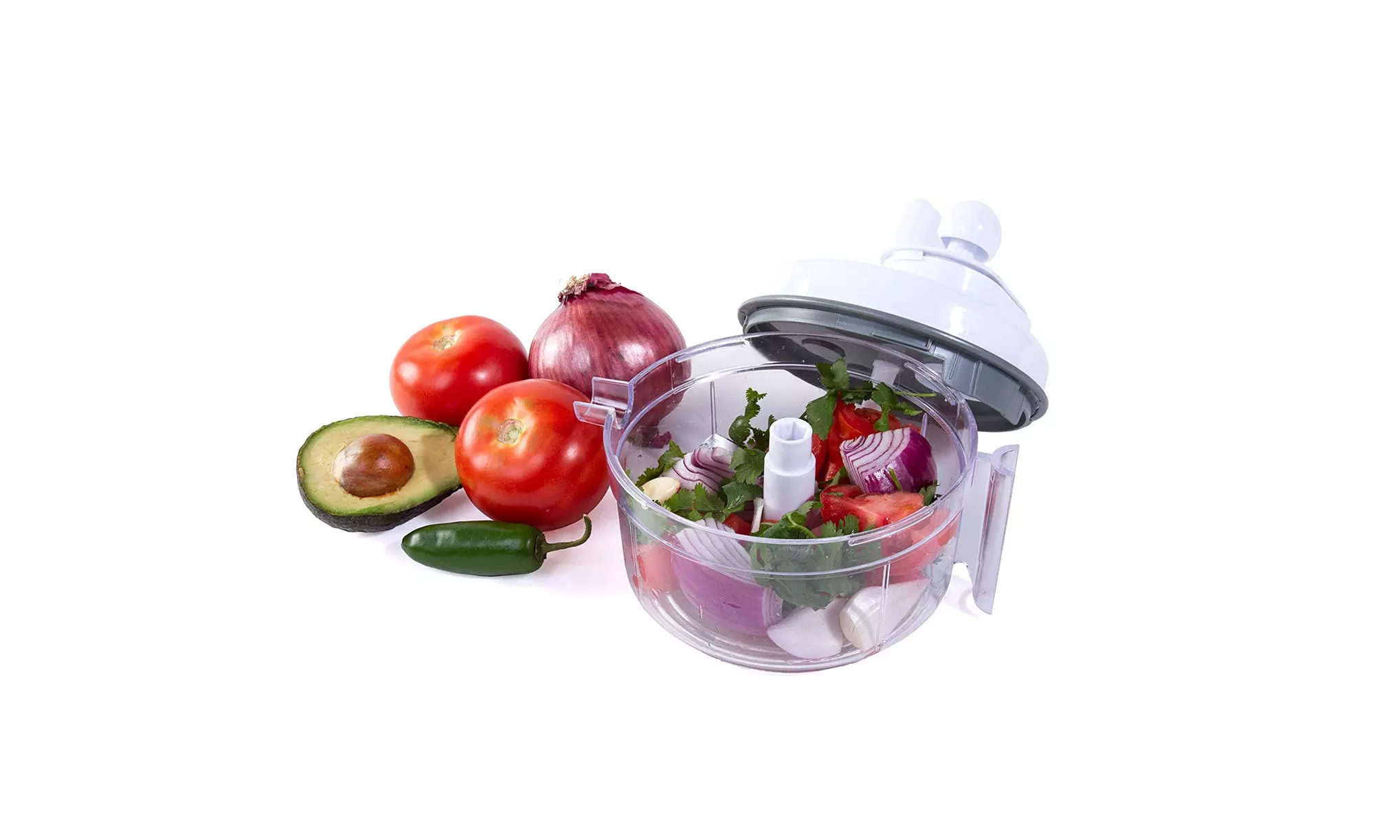 Salsa Master Food Chopper - Salsa Maker and Manual Food Processor - Second Medium