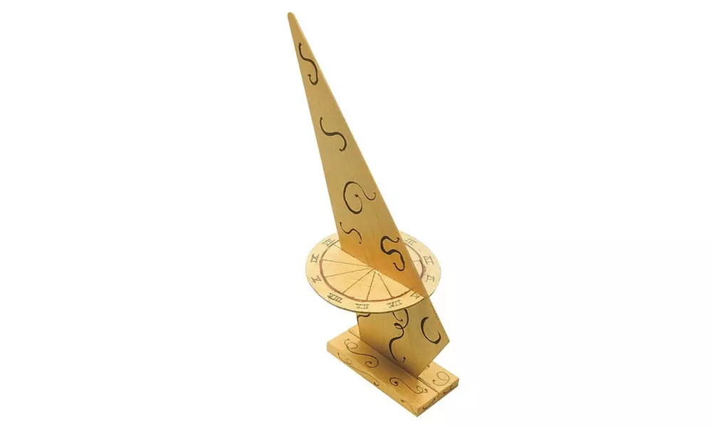 Wood Sundial Craft Kit (makes 12) - Primary Image