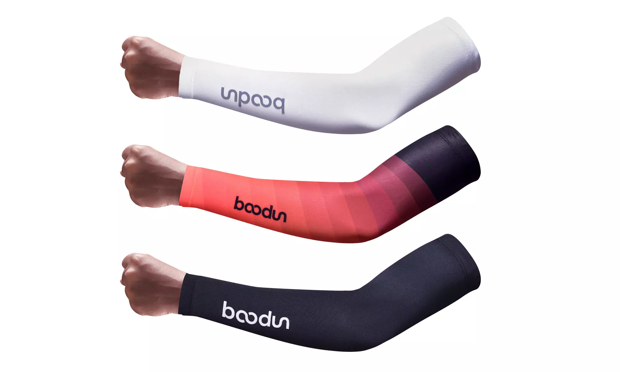 2 Pair Cooling Arm Sleeves UV Protective Compression Arm Sleeves Outdoor Sports  - Primary Image