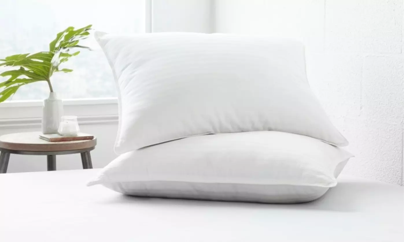 2-Pack Gel Fiber Pillows – Cooling, Hypoallergenic, Down Alternative
