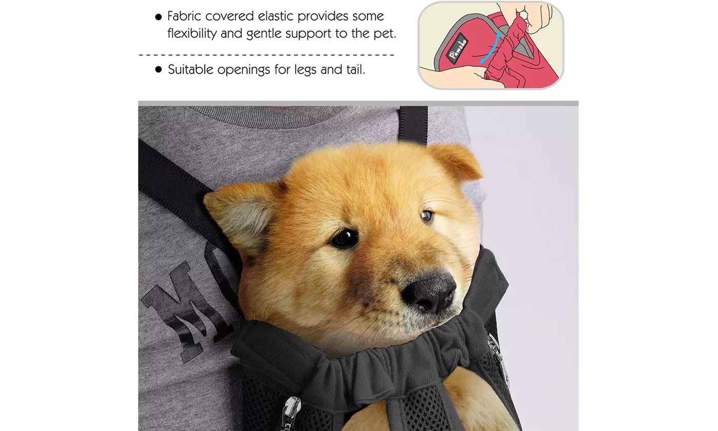 Hands Free Pet Carrier Backpack Nylon Mesh Pet for Dogs Tote Sling Carrier