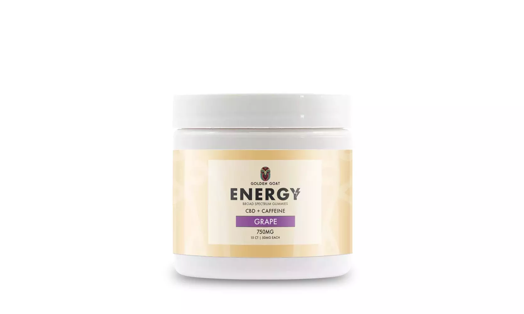 Golden Goat CBD Calm and Energy Infused Gummies