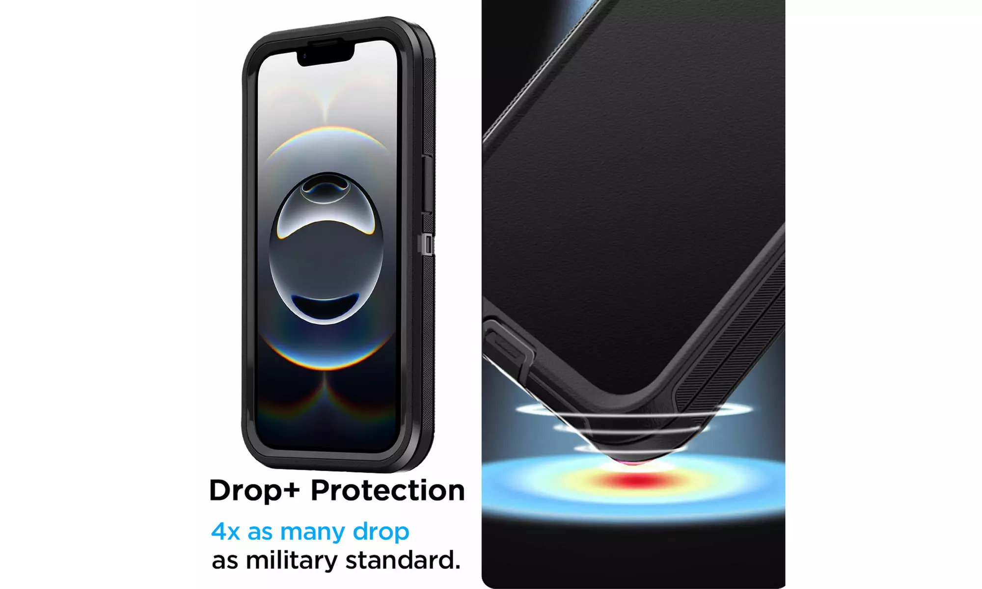 For iPhone 16e Case Heavy Duty Shockproof Rugged Military Drop Protective Cover