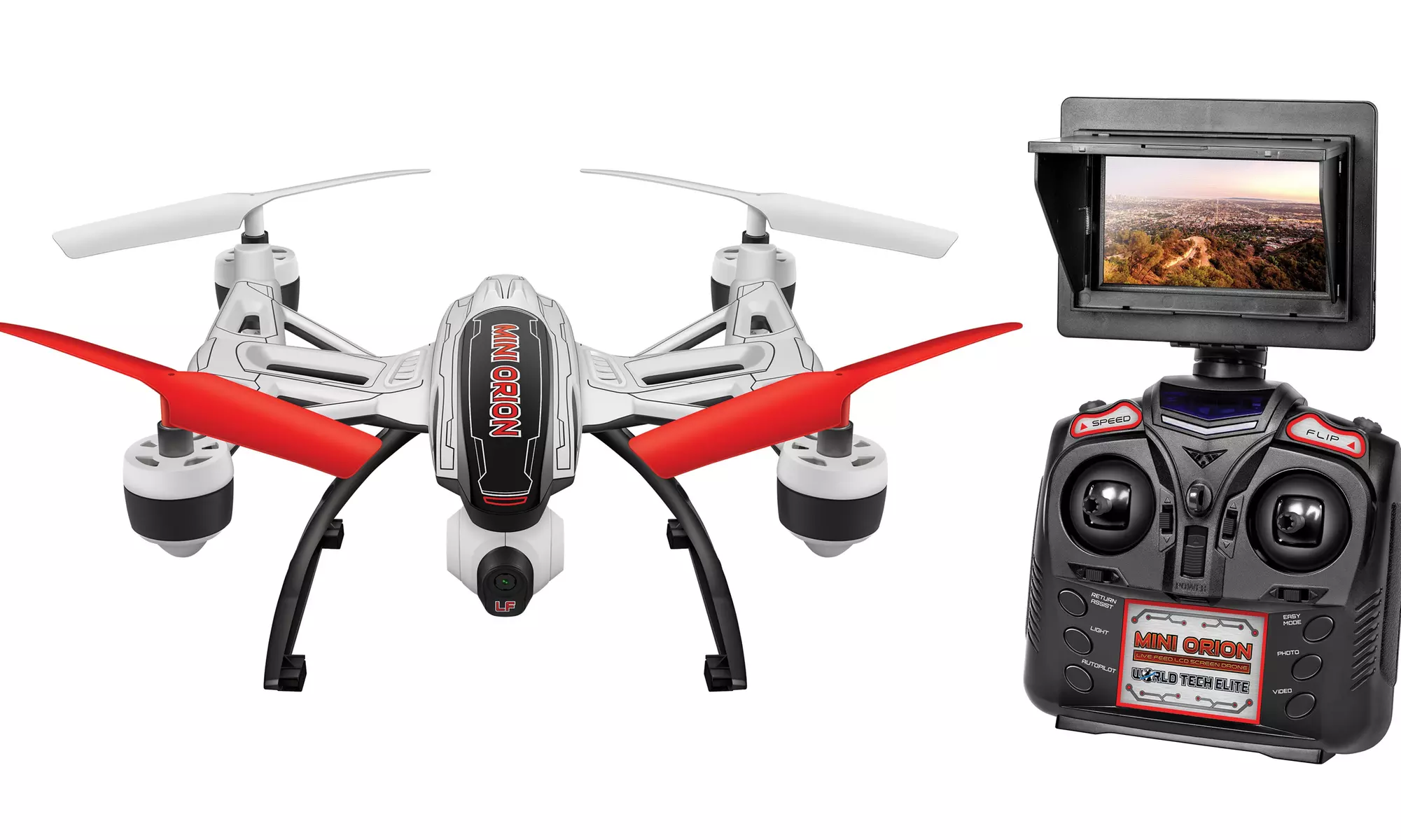 Elite Mini Orion 2.4GHz Remote-Control Drone with Live-View Camera and LCD Screen - Primary Image