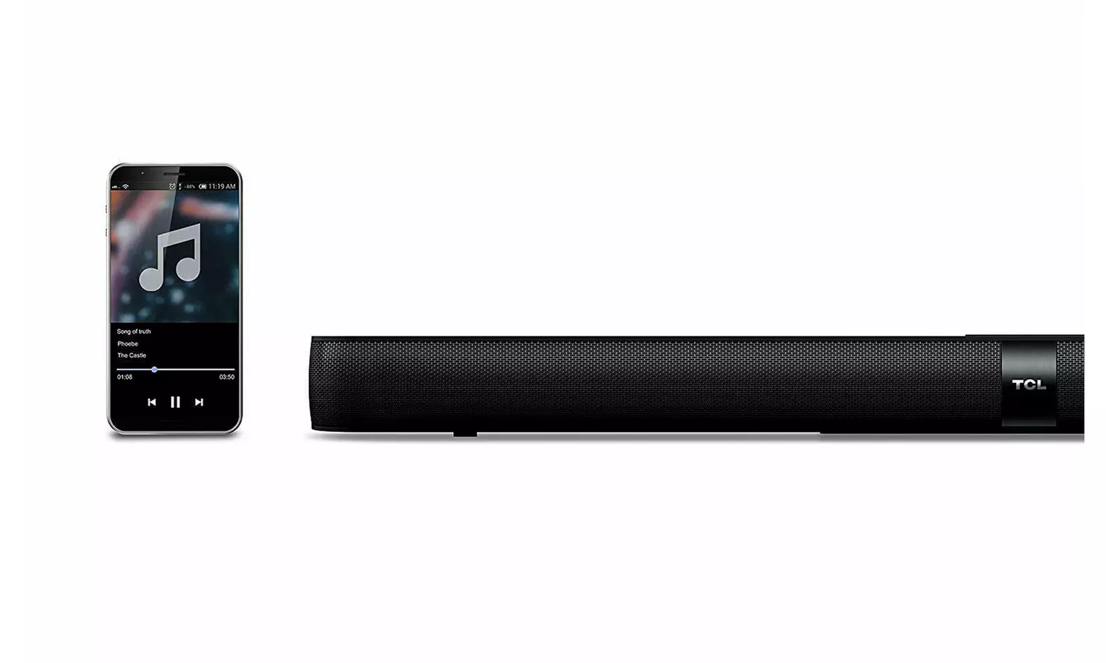TCL Alto 7 2.1 Channel Home Theater Soundbar with Wireless Subwoofer - TS7010 - Second Medium