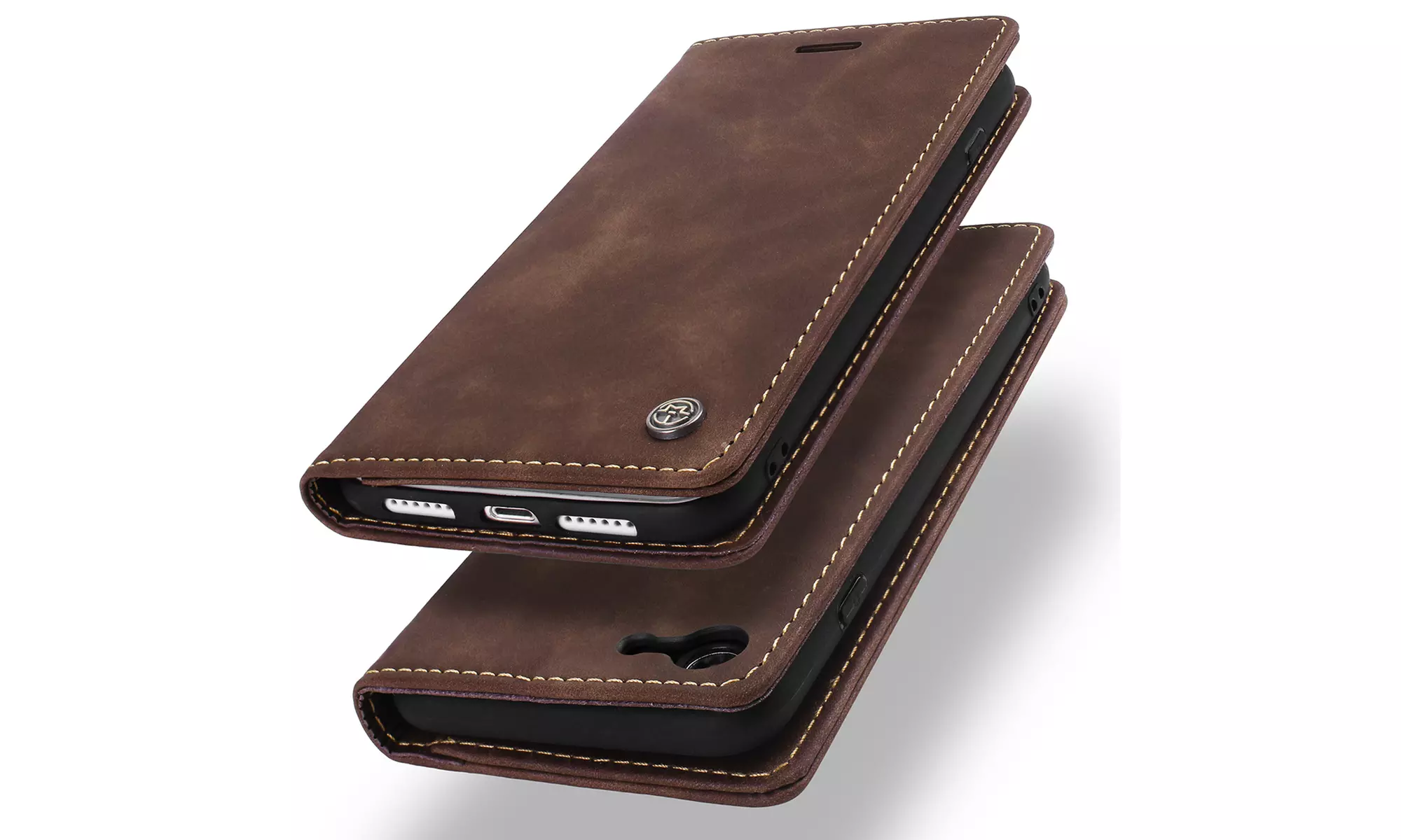 For Apple iPhone SE 3rd Gen 2022 Magnetic Flip Case Leather Wallet Card Holder