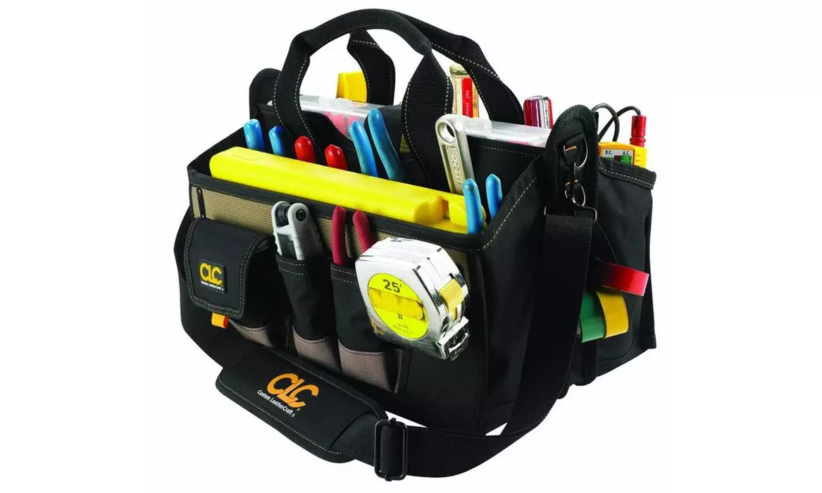 CLC 1529 Center Tray Tool Bag, 16", 16 Pockets - Primary Image