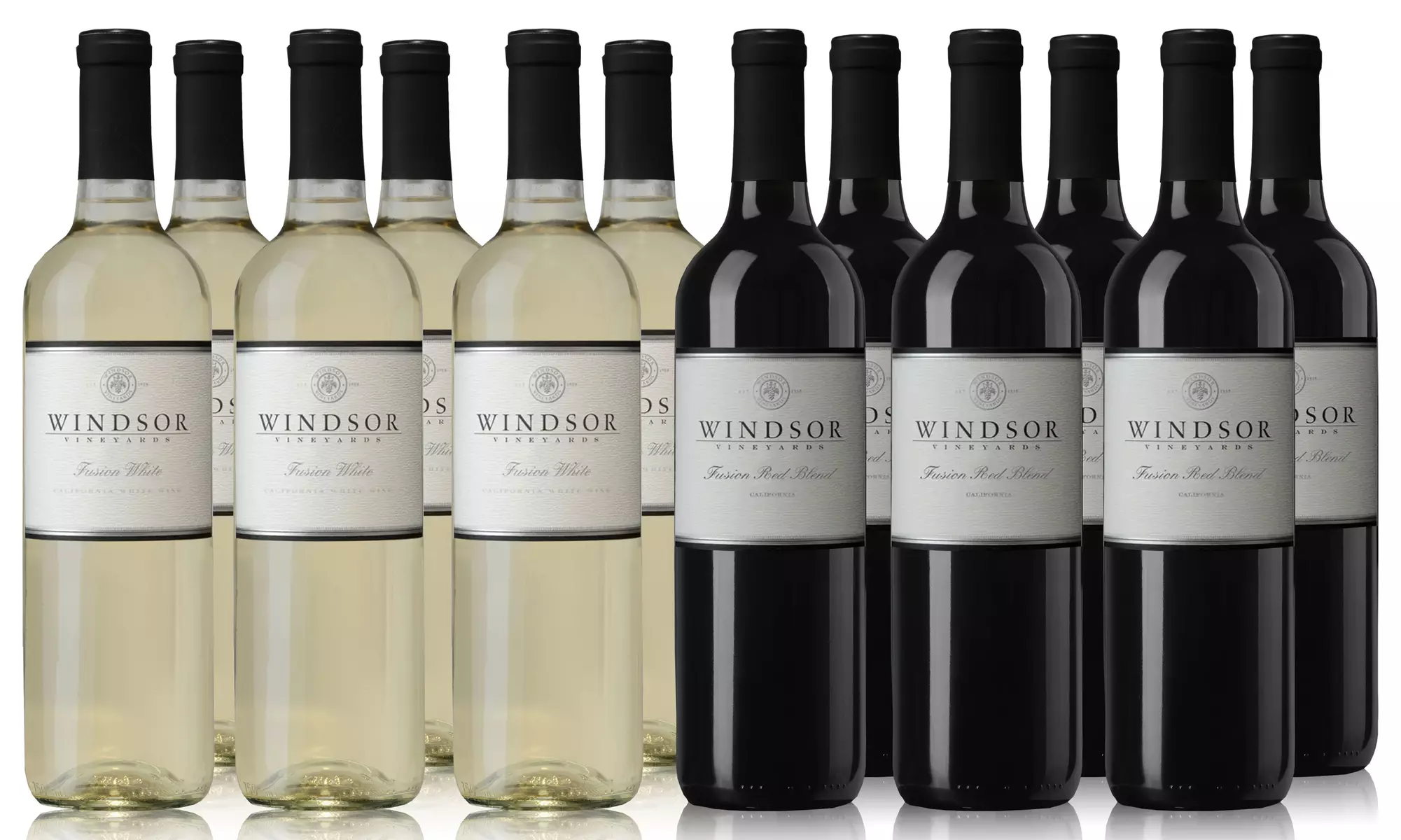 Windsor Vineyards Fusion Red & White Packs - Primary Image