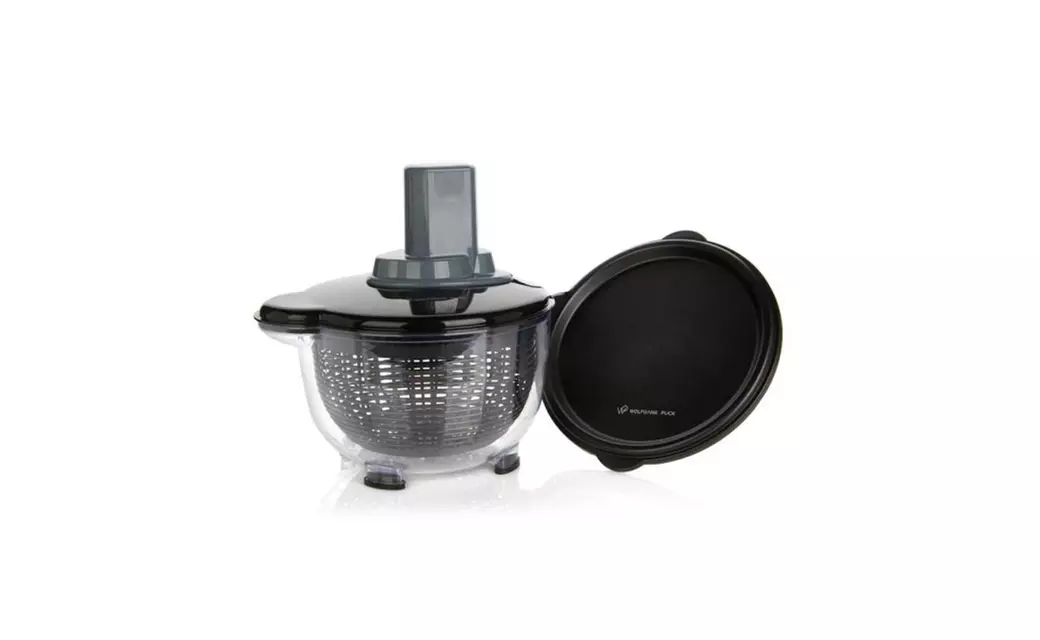 Wolfgang Puck Electric Salad Spinner With Bonus Storage Cover - Primary Image