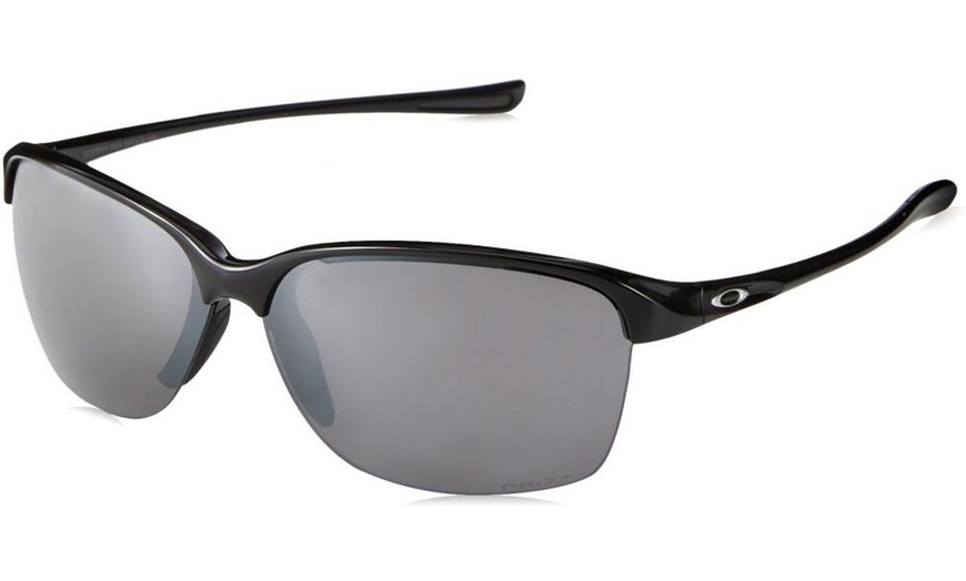 Oakley Unstoppable Women S Oo9191 1665 Sunglasses Polished Black Prizm Black Groupon