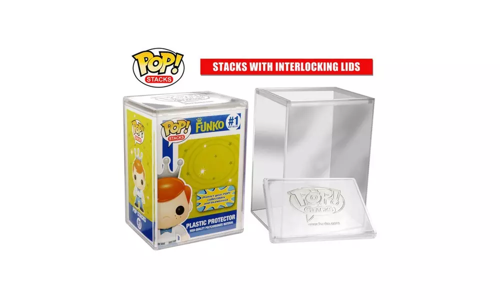 Funko Pop! Stacks Hard Plastic Figurine Cases (6-Pack) - Primary Image