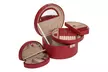 WOLF Heritage Round Jewelry Box with Travel Case - Second Medium