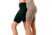 2-Pack Women's Biker Bermuda Shorts High Waisted Tummy Control Leggings  - Second Medium