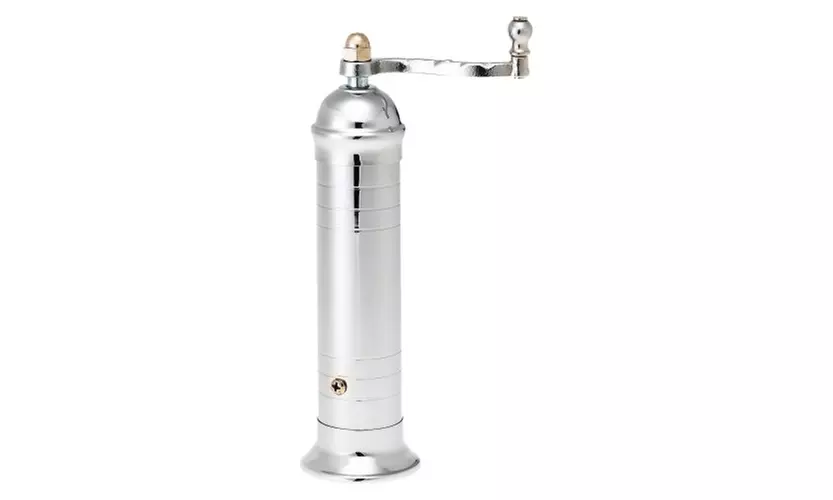 Pepper Mill Imports 203 Atlas 8 Inch Chrome Plated Brass Pepper Mill - Second Medium
