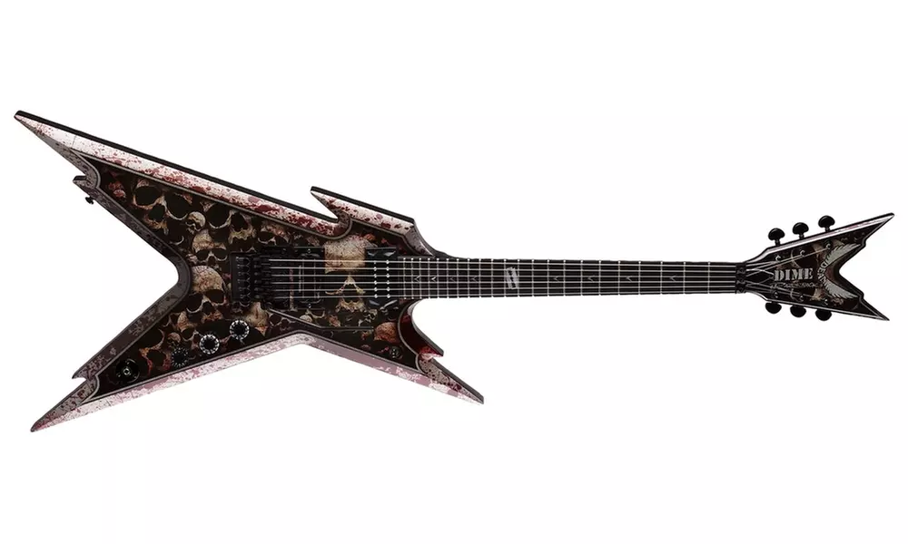 Dean Razorback Electric Guitar - Skullz w/Case - Primary Image