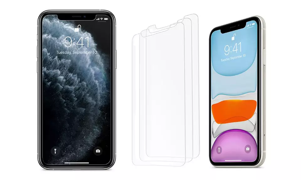 Anti-Scratch HD Tempered Glass Screen Protector For Apple iPhone 11/PRO/PROMAX - Primary Image