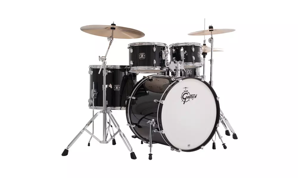 Gretsch Energy 5-Pc Drum Set - Black - Primary Image