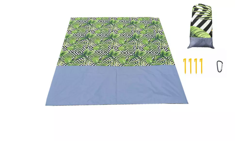 79"x83" Sandproof Outdoor Mat Blanket for Picnic Beach Camping Hiking