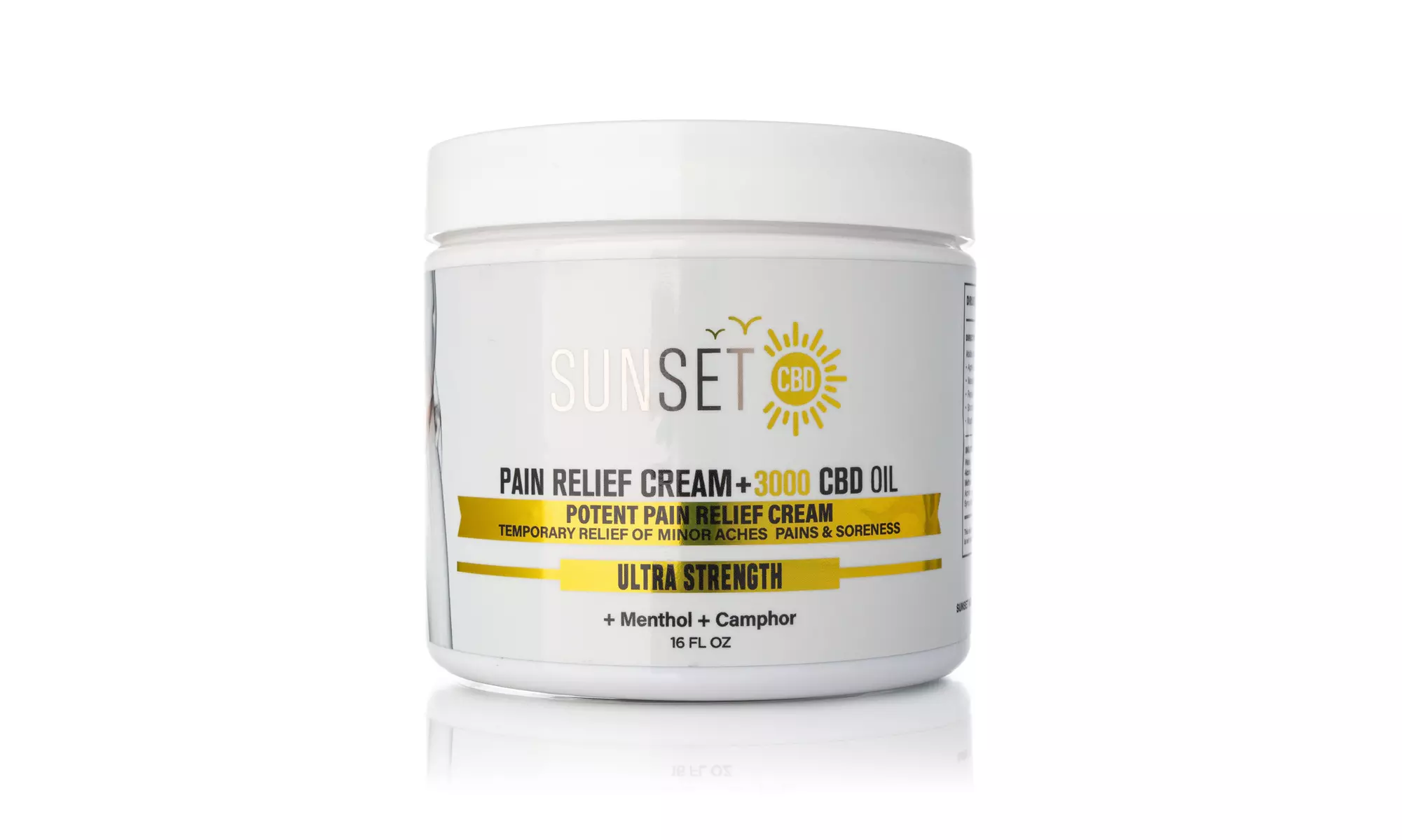 BUNDLE Pain Relief from Sunset CBD 1 pack / 2 pack  Options