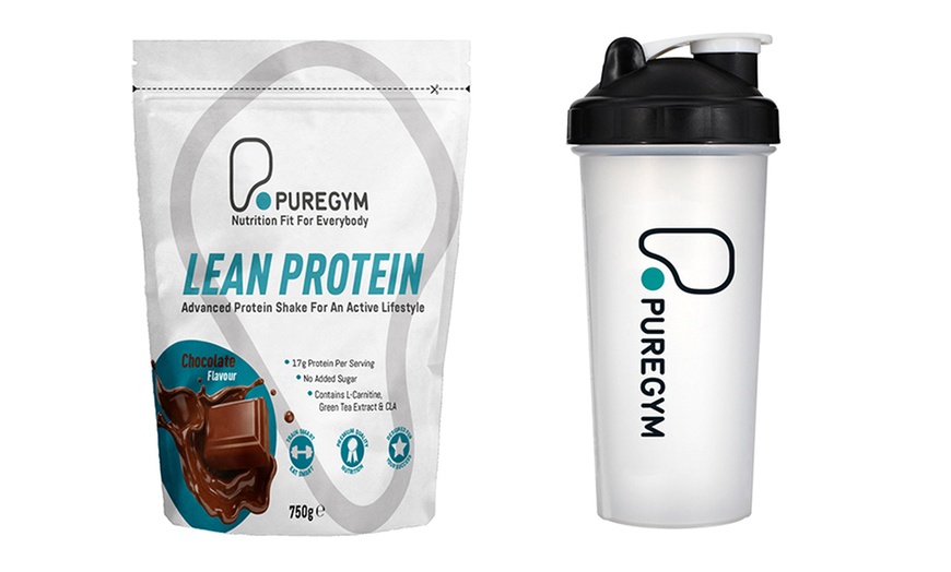 Image 7: Puregym Protein and Shaker Bottle