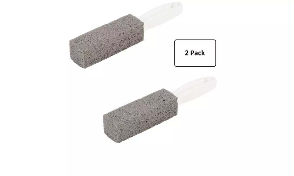Pumice cleaning stone with handle (1- or 2-Pack) - Second Medium