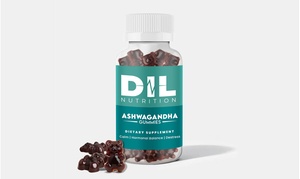 Dil Nutrition Ashwagandha Gummies for Calm, Balance, Destress (40 gummies)