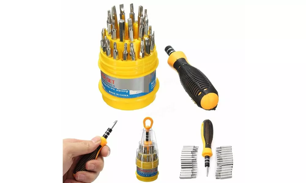 31 Piece Tool Kit Screwdriver set - Primary Image