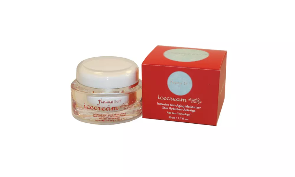 Freeze 24-7 Ice Cream Double Scoop Intensive Anti Aging Moisturizer 1.7 Oz - Second Medium