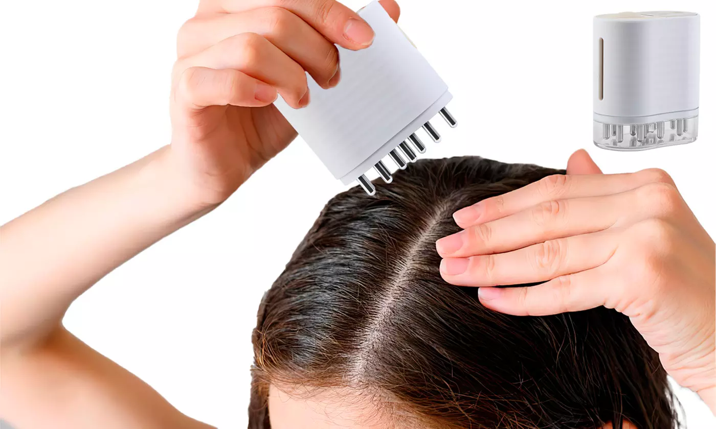  iMounTEK 2-in-1 Electric Scalp Massager & Hair Oil Applicator for Hair Growth