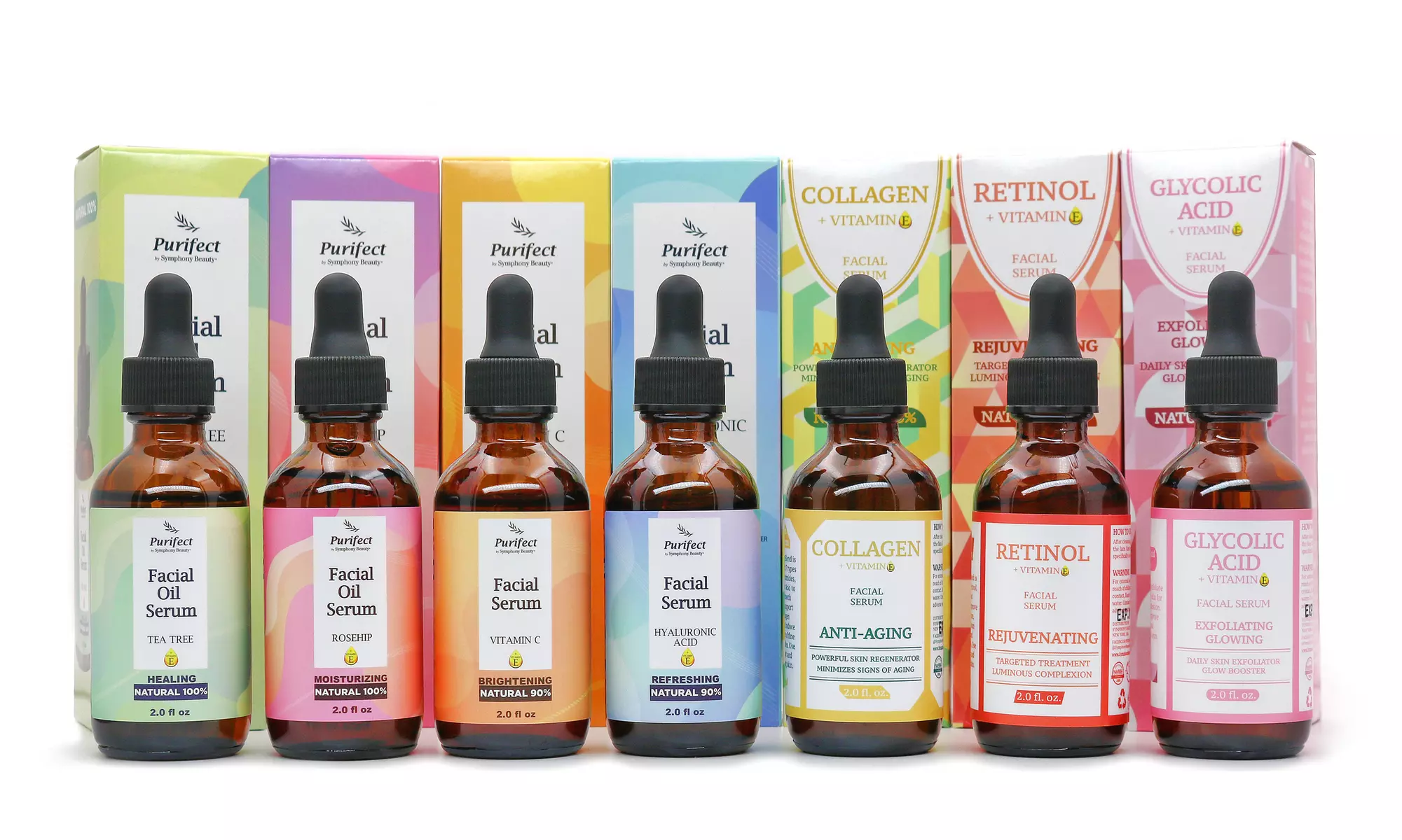 Purifect Facial Serum - 90% - 100% Natural - 2 Fl Oz - Made in USA - Primary Image