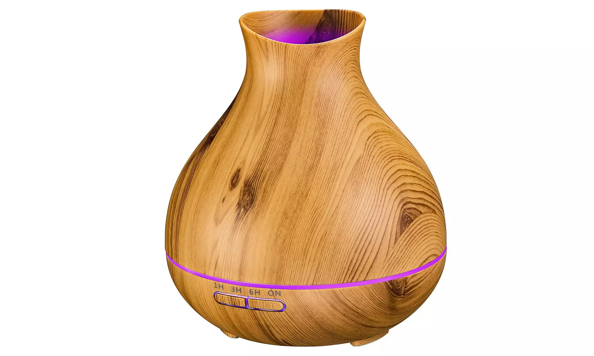 Aromatherapy Essential Oil Diffuser 550ml 12 Hours Wood Grain Aroma Diffuser - Primary Image