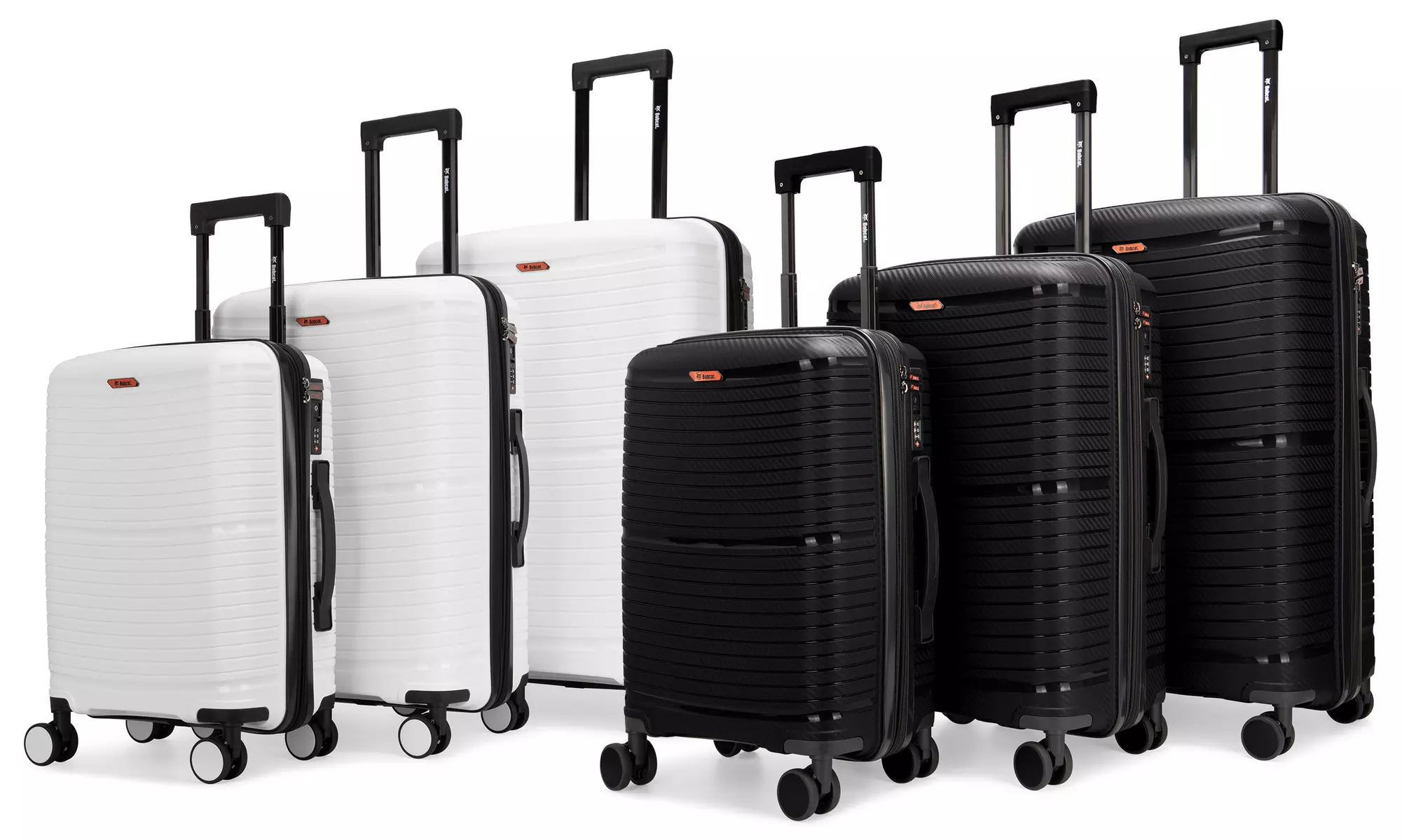 Bobcat Trencher 3-Piece Expandable Hardside Spinner Luggage Set - Primary Image