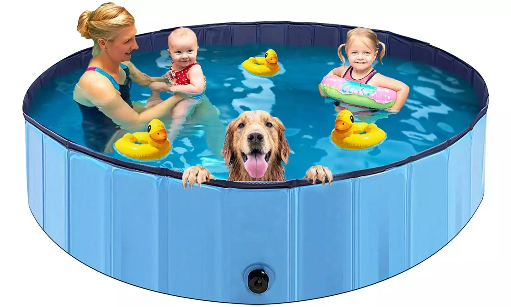 Dog Pet Swimming Pool Foldable Pet Bathing and Cooling Swimming Pool - Primary Image