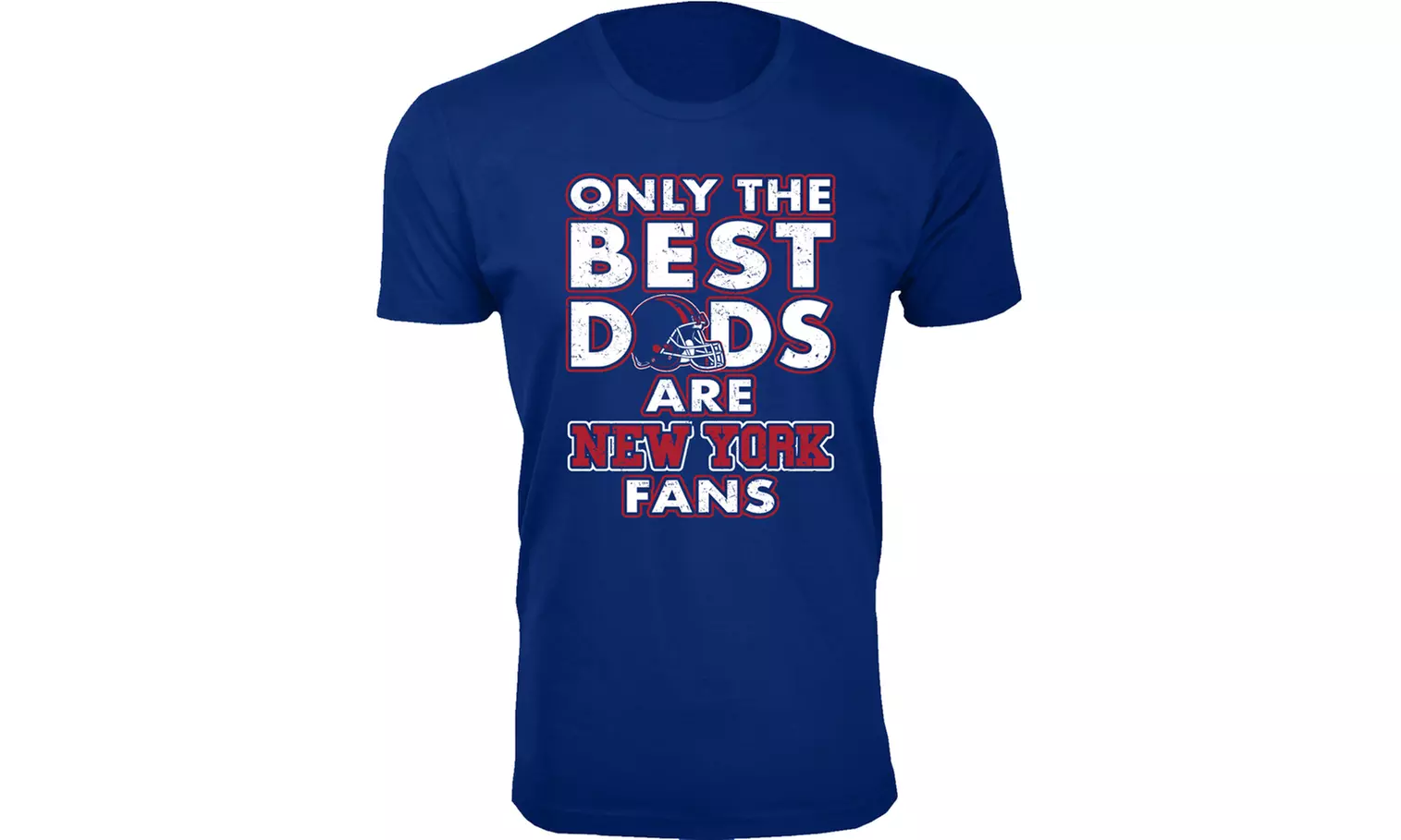 Men Only The Best Dads Football Fan T-Shirt (M-3XL)