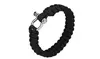 Survival Bracelet Rope Paracord With Stainless Steel Bow Shackle For Campers