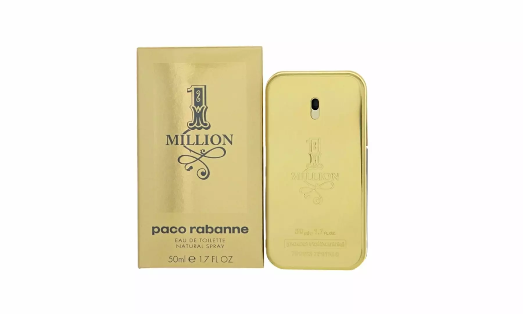 Paco Rabanne 1 Million Eau de Toilette or Parfum for Men (Multiple Sizes)