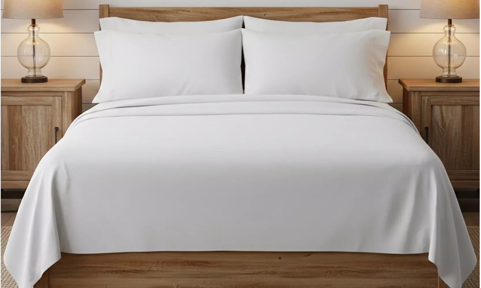 Luxury Home 6-Piece Microfiber Bed Sheet Set