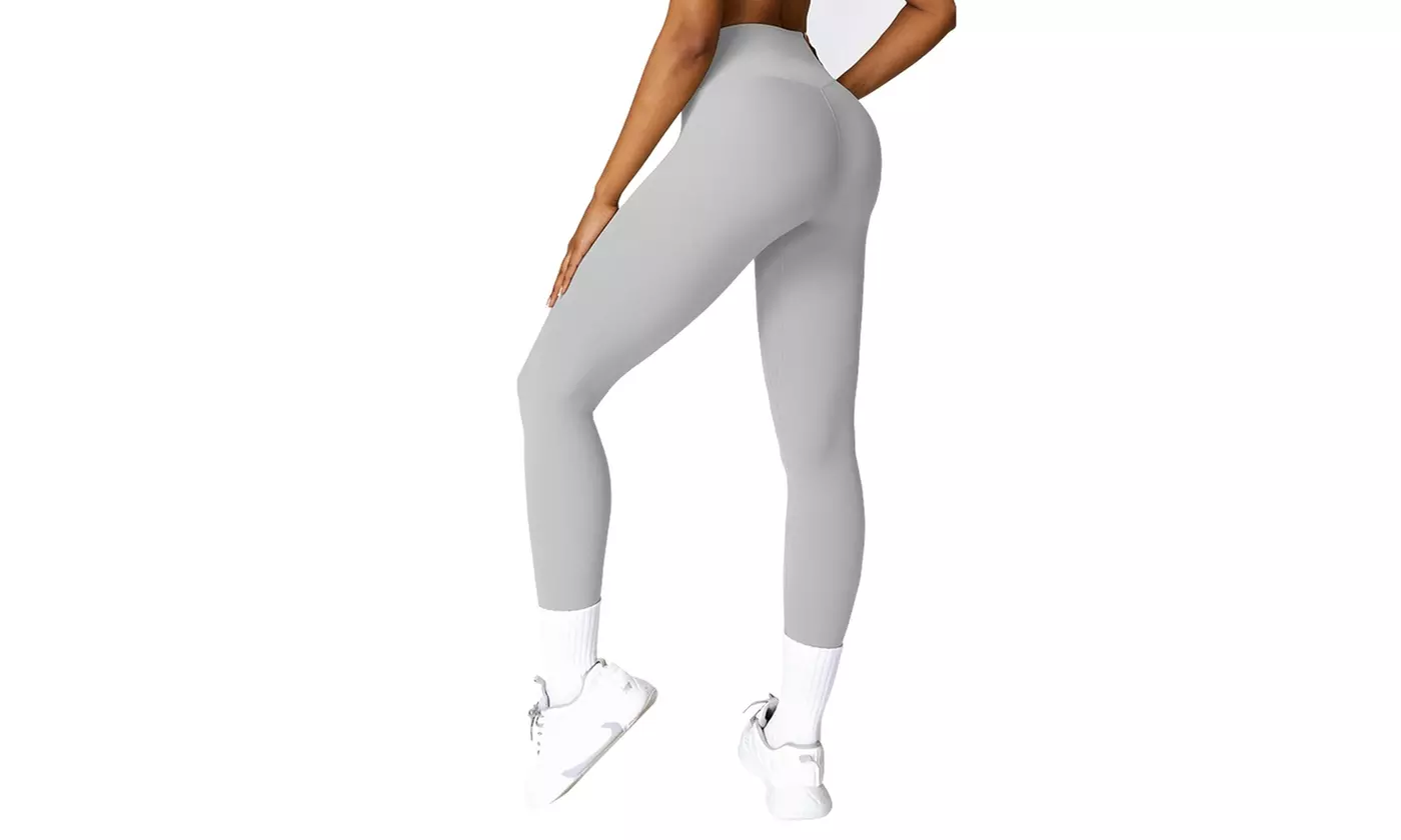 N'POLAR Women's High Waist Workout Leggings Tummy Control Compression Yoga Pants