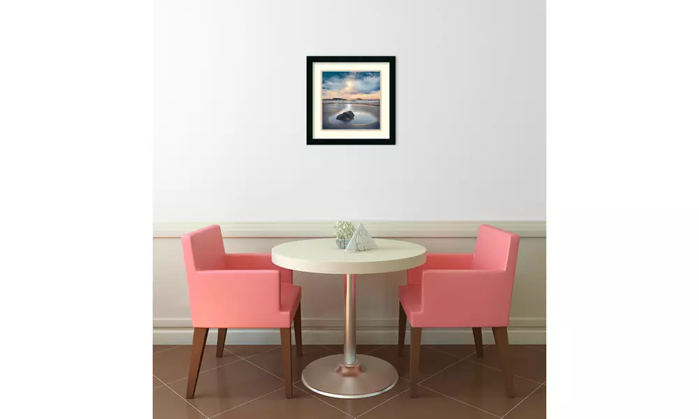 William Vanscoy 'Perfect Fit' Framed Art Print 18x18-in - Second Medium