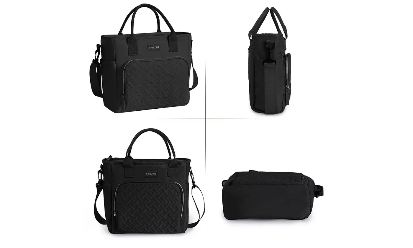 ItBelongs2U Insulated Lunch Bag Leakproof Cooler Tote 11L