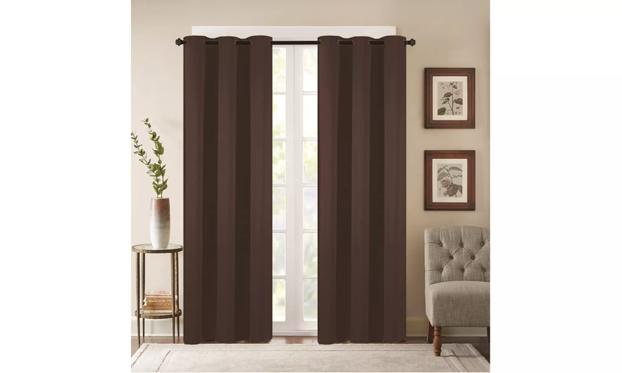 2-Pack Houston Double-Panel Room Darkening Blackout Drapes - Primary Image