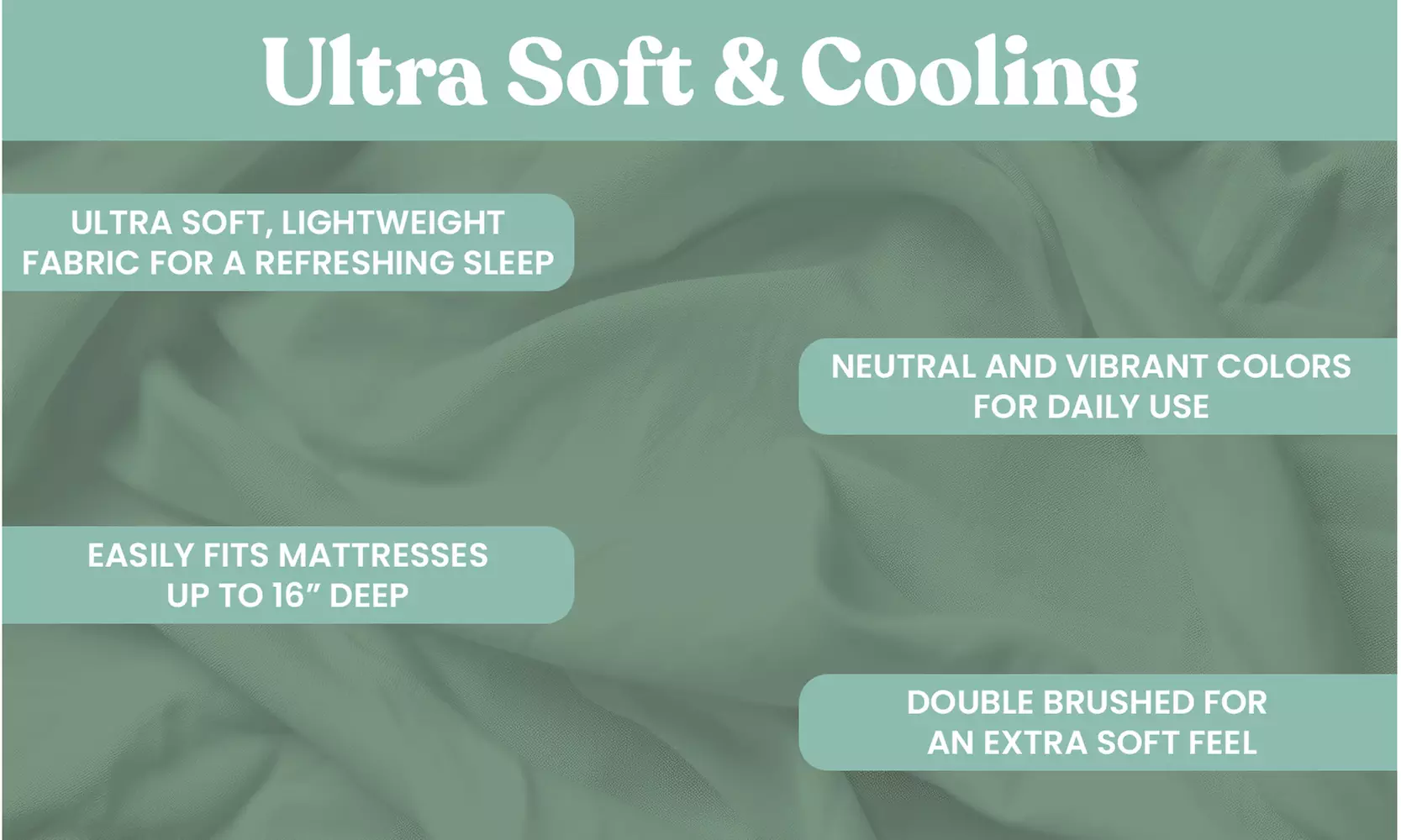 Luxury Home 6-Piece Microfiber Bed Sheet Set