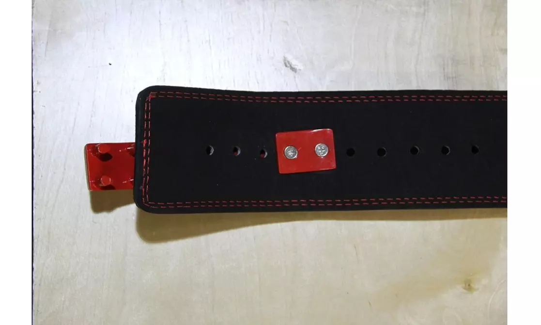 Olympiada Weightlifting Belt - Leather Deluxe Heavy-Duty Lever Buckle - Second Medium