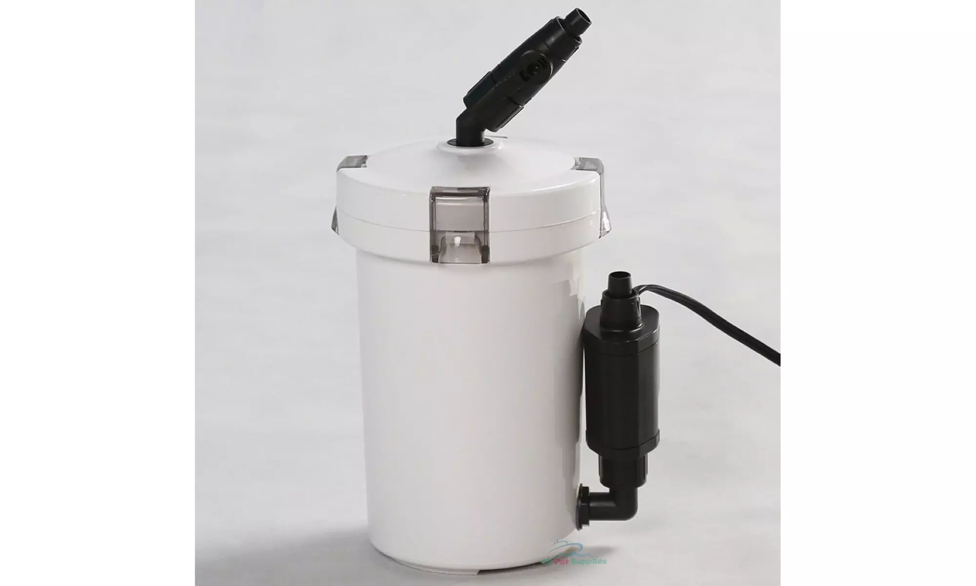 Mini External Canister Filter (L) Table Top Nano Fresh/Salt Aquarium SUNSUN 603B - Second Medium