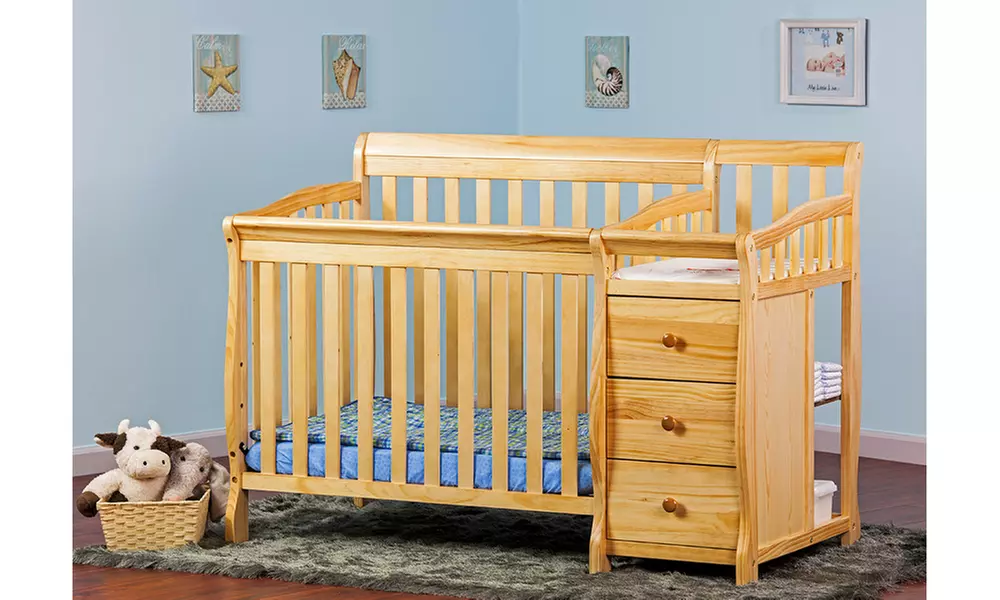 Dream On Me Jayden 4-in-1 Mini Convertible Crib And Changer - Second Medium
